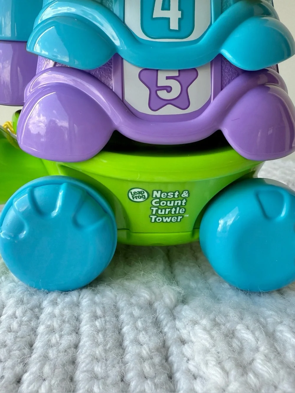 LeapFrog Nest & Count Turtle Tower